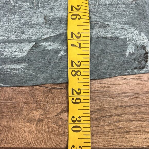 VTG California Wolves AOP Single Stitch Nature Forest Signal Sports Shirt Sz XL - Picture 5 of 10